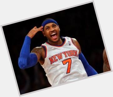Happy 31st birthday to Carmelo Anthony wish you all the best. 