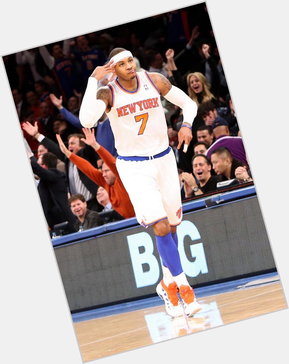 5/29- Happy 31st Birthday Carmelo Anthony. In just the team\s third game this season,....  