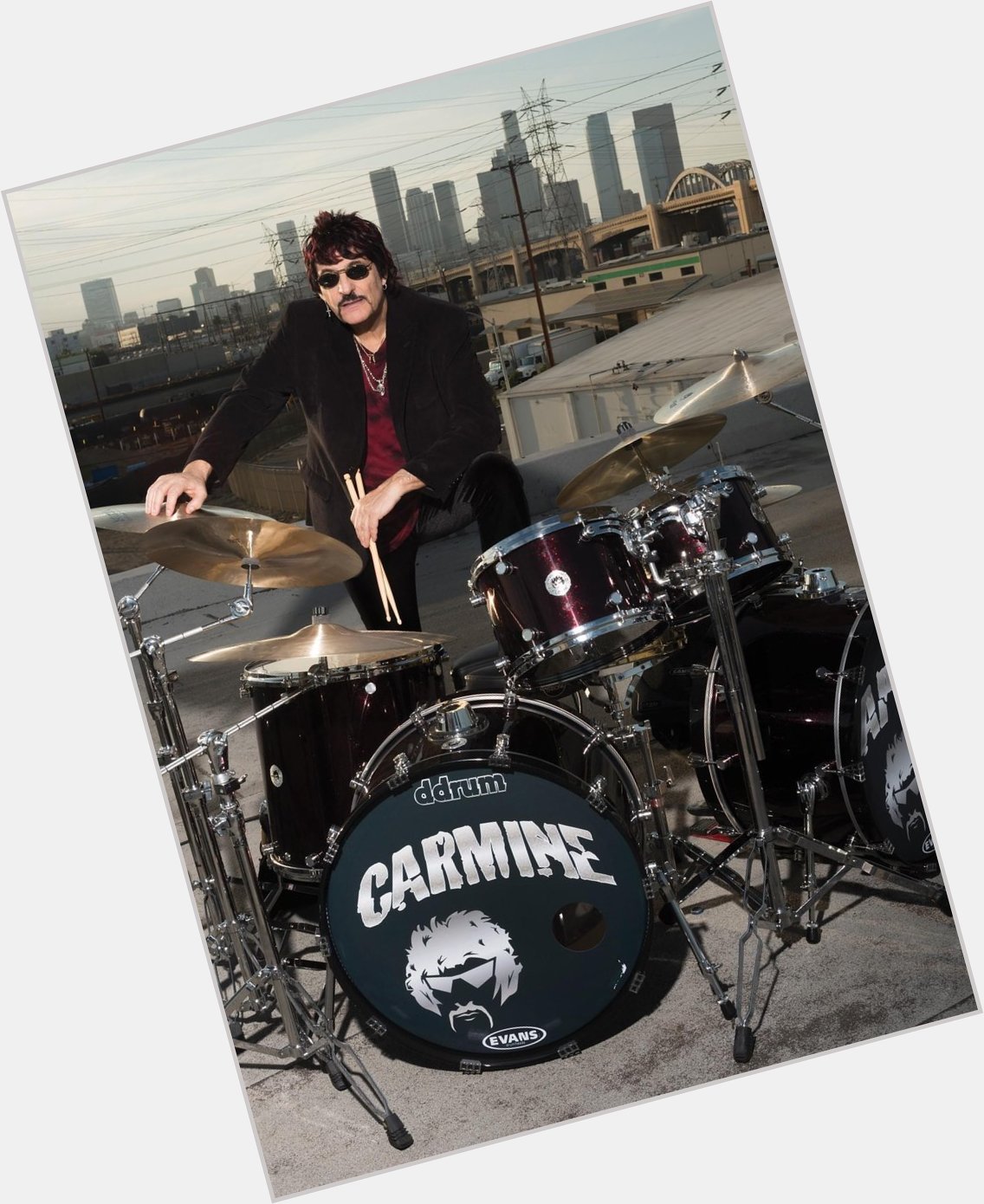 Wishing a big Happy Birthday to drumming legend and artist Carmine Appice.    