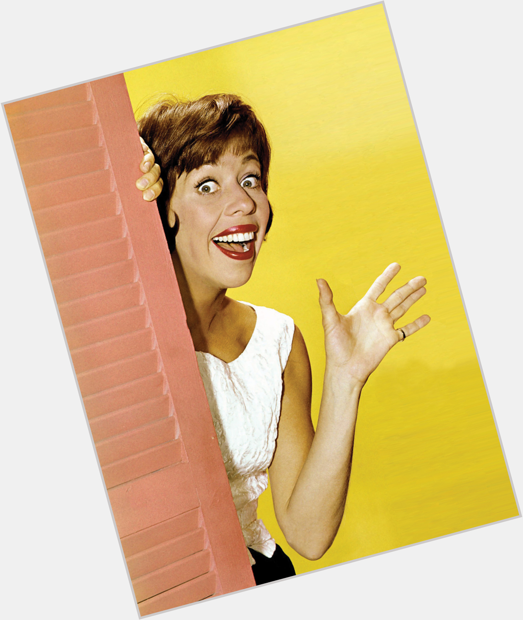 The days almost over and I forgot to say HAPPY BIRTHDAY to the funny lady CAROL BURNETT 