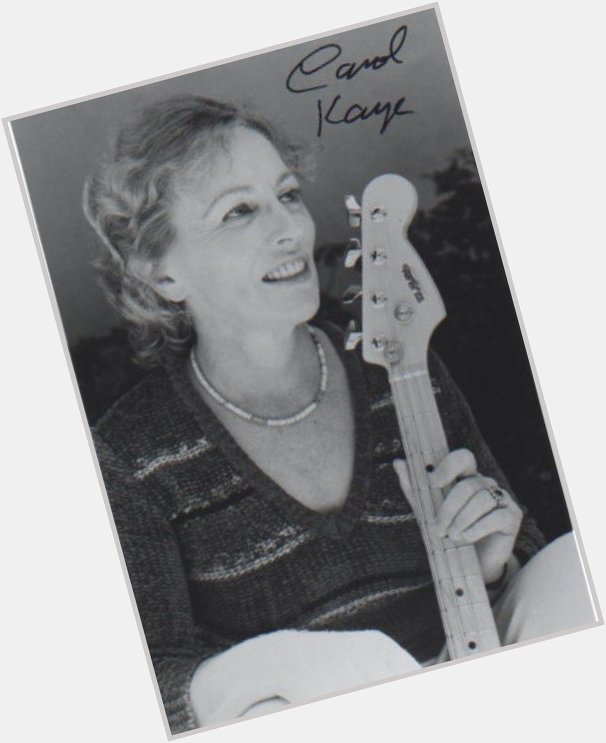 Happy Birthday Carol Kaye!  