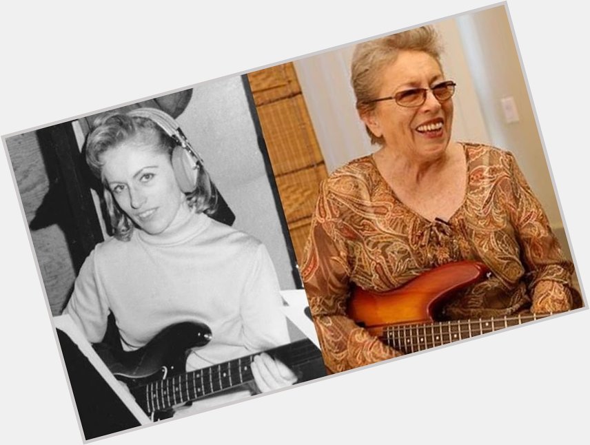 Happy Birthday to the bass queen,  Carol Kaye!      