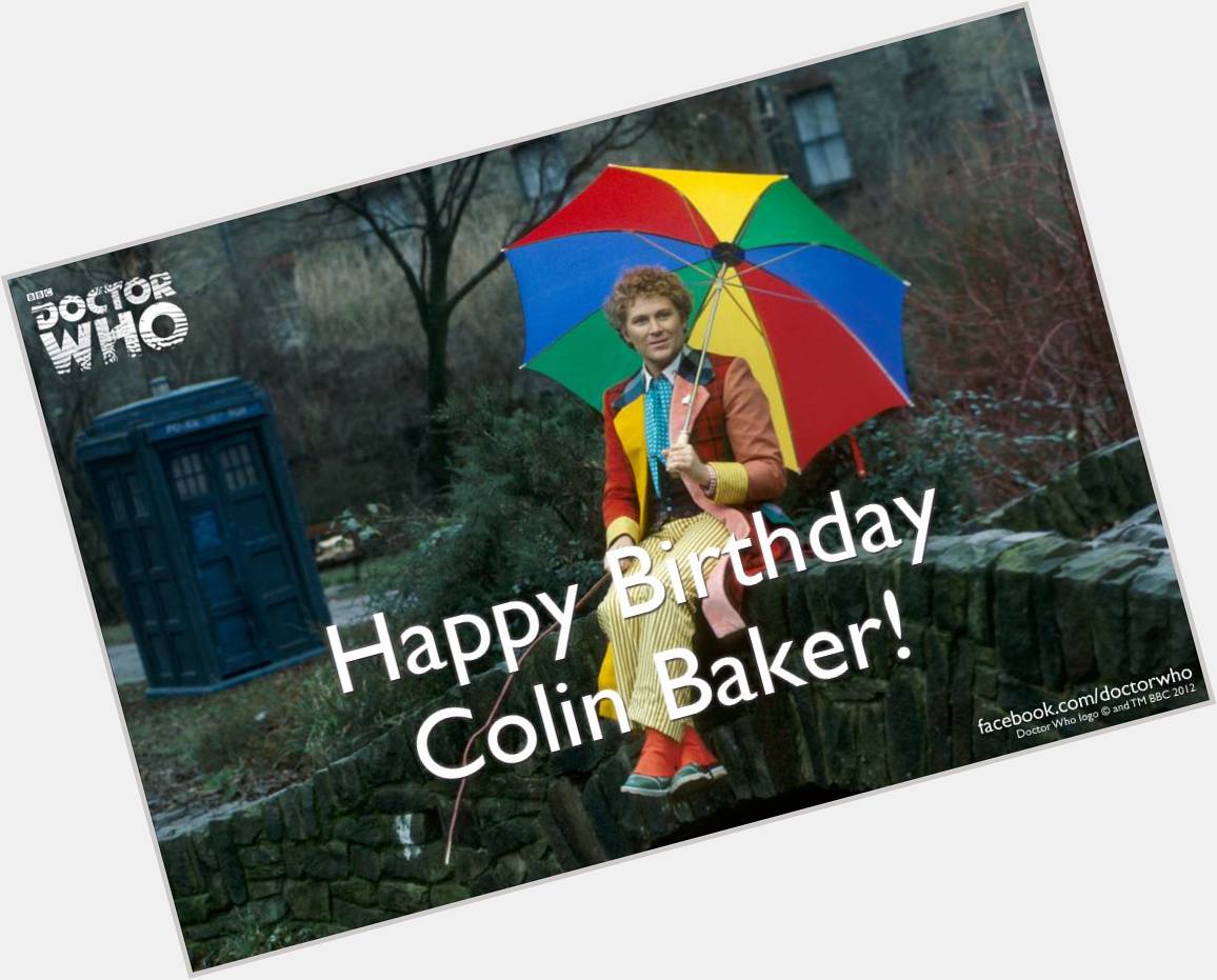 Happy Birthday to Colin Baker (The 6th Doctor) and Carole Ann Ford (Susan) From Doctor Who! 