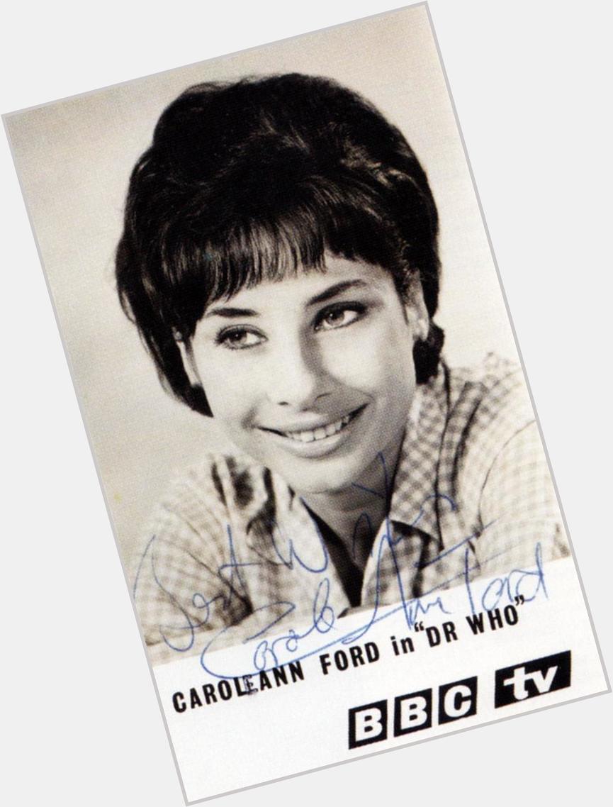 A massive Happy Birthday to the Doctor\s granddaughter - actress Carole Ann Ford, 75 today! 
