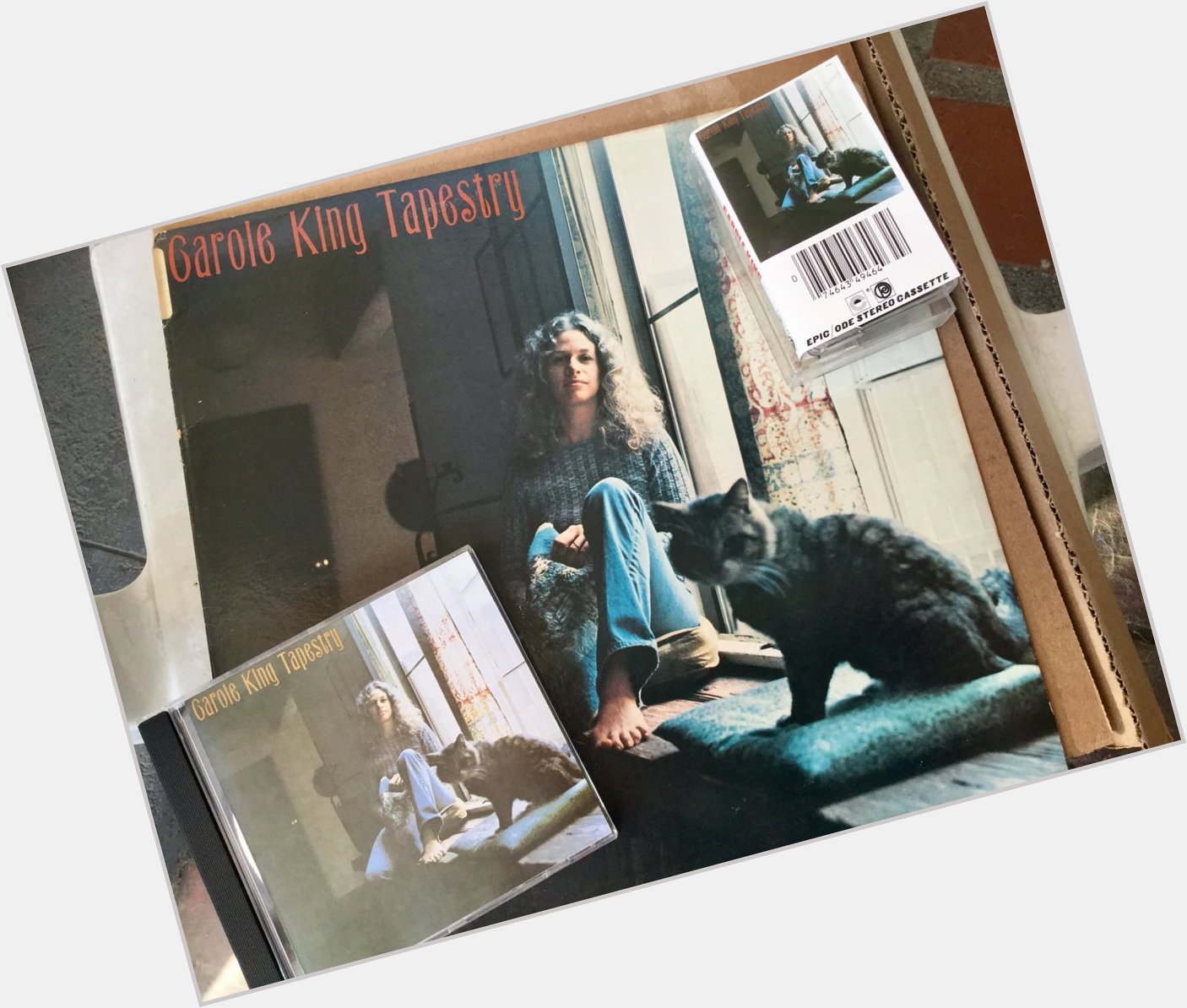 Happy Birthday, Carole King. Thanks for the gift of your music and this all-time great album, Tapestry. 