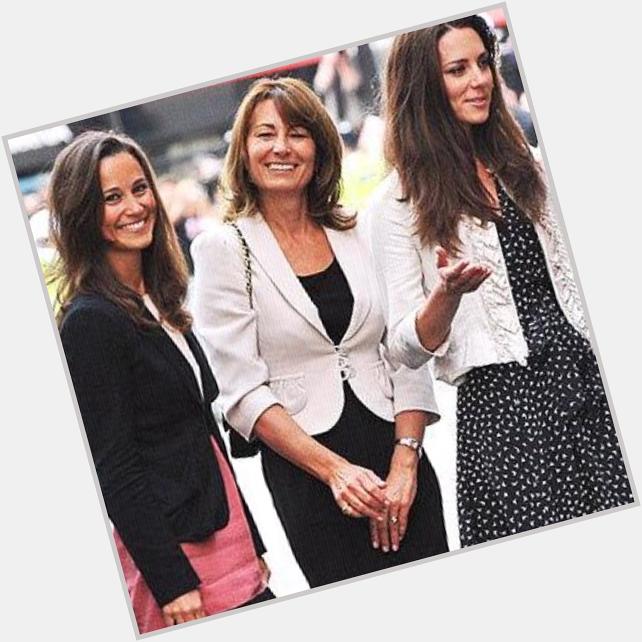 Happy 60th Birthday to the incredible Kate\s Mother, Carole Middleton 