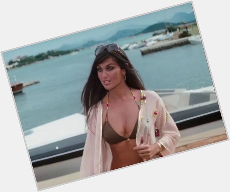 Happy 72nd birthday Caroline Munro! What a handsome craft. Such lovely lines. 
