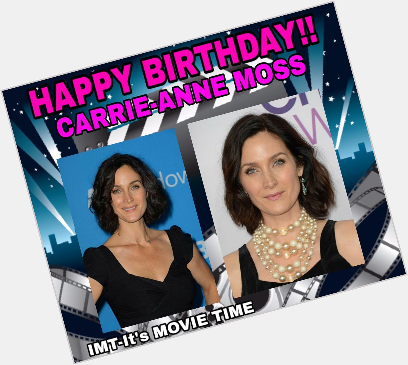 Happy Birthday to Carrie-Anne Moss! The actress is celebrating 53 years. 
