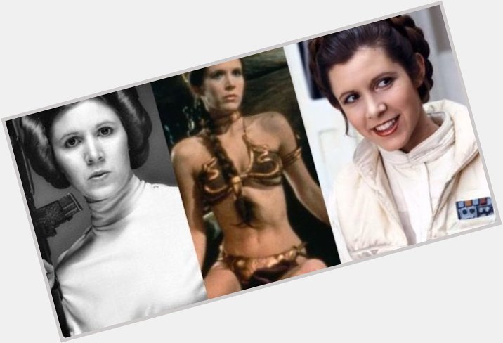 Happy 59th birthday to the beautiful princess Carrie Fisher!   