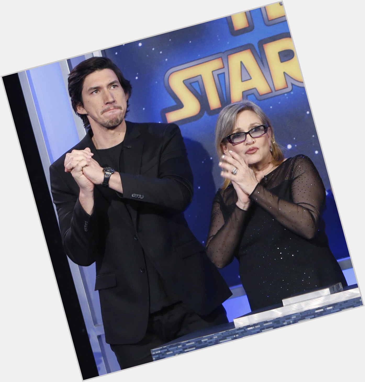  But, I did spank Adam when I first met him, so that felt good Happy Birthday, Carrie Fisher   