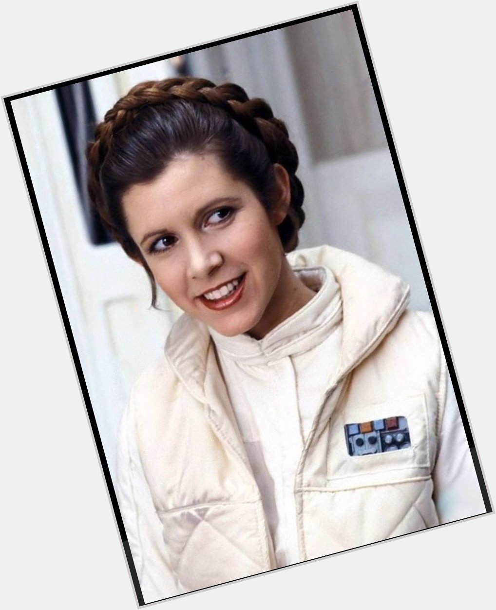 Happy birthday to the galactic princess Carrie Fisher 