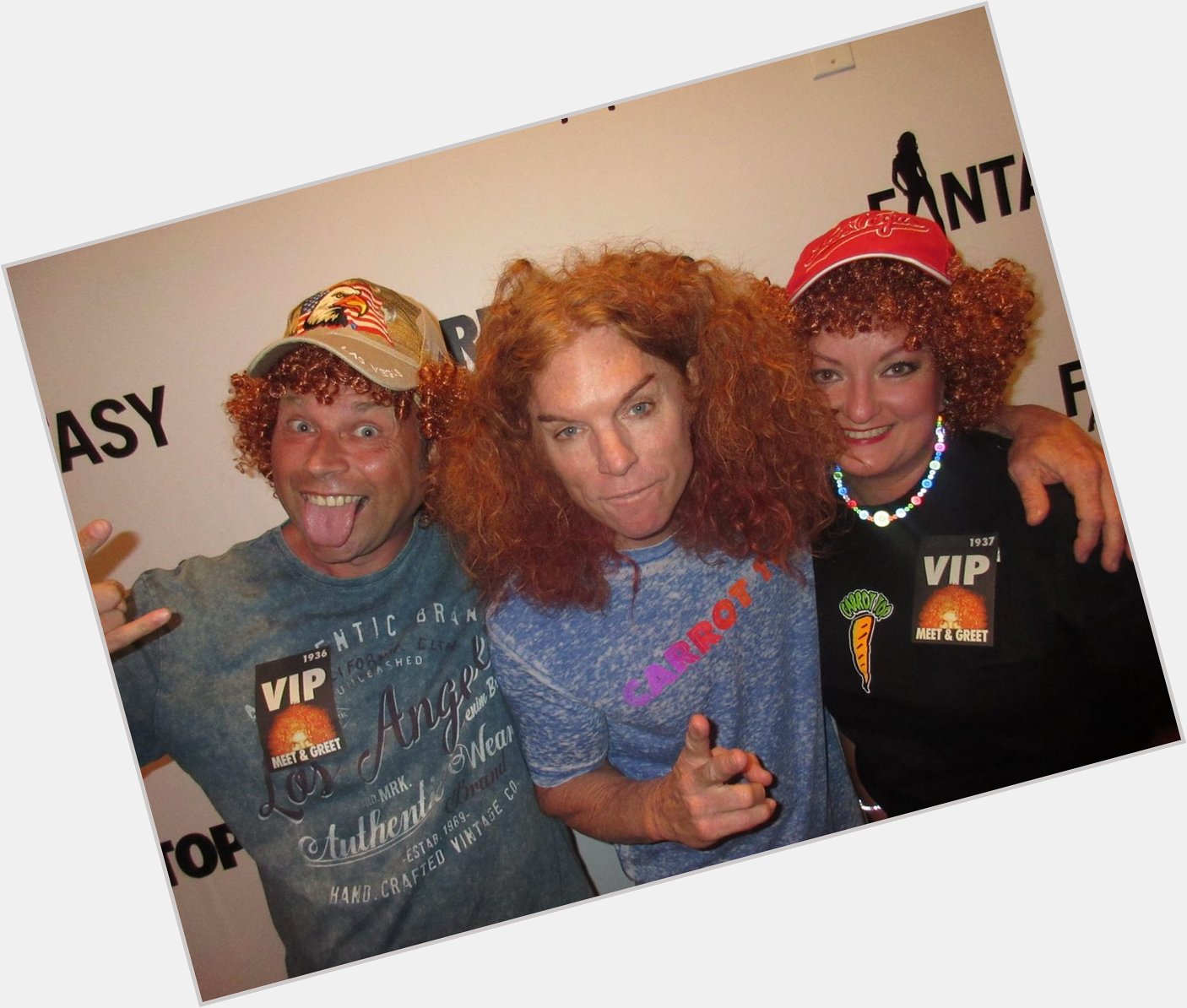 Happy Birthday to Las Vegas comedian, Carrot Top. Wishing him a wonder-filled day :) 