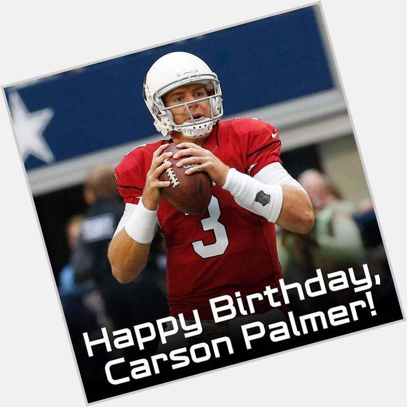 Happy Birthday, Carson Palmer! by nfl  