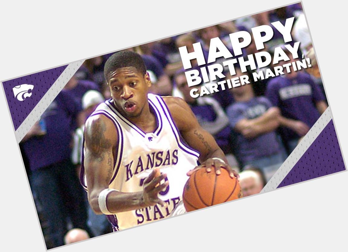 Happy Birthday to former player and current forward, Cartier Martin! 