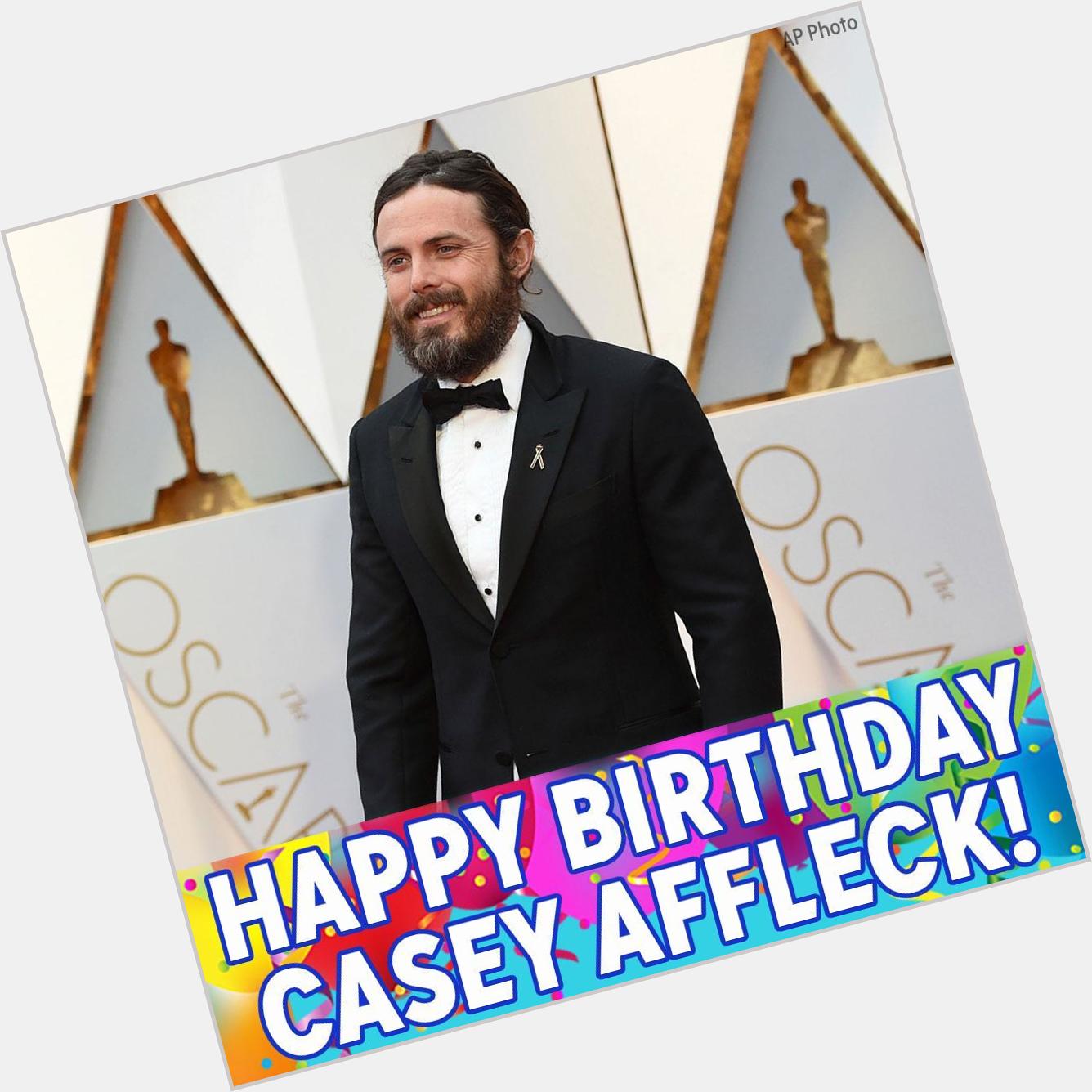 Happy Birthday to Oscar-winning actor Casey Affleck! 