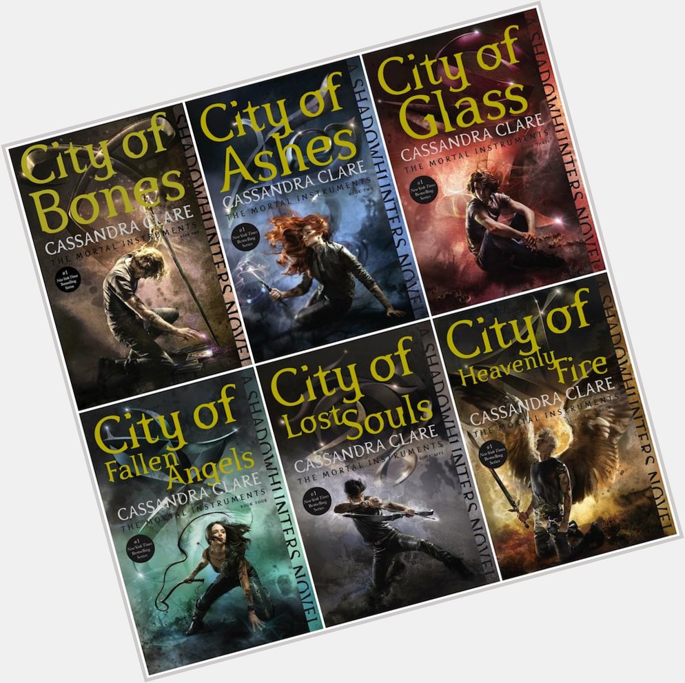Happy birthday to one of my favorite author. Cassandra Clare\s books are in my heart forever and ever!!   