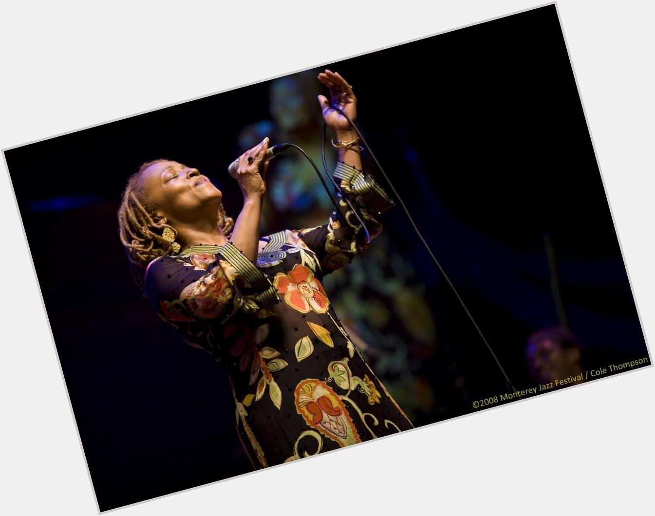 Happy Birthday today to grammy winner Cassandra Wilson Image: Monterey Jazz Festival 2008 