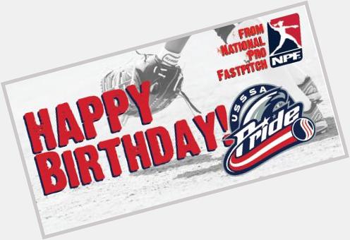 Happy Birthday to NPF Player, Cat Osterman!   