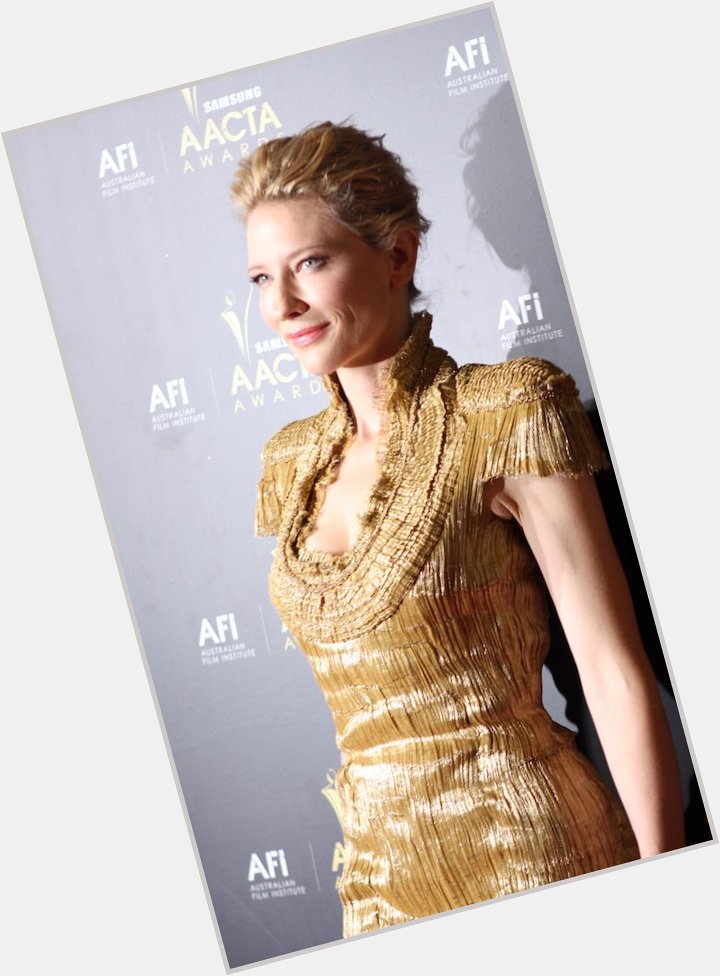 Happy birthday to Australian actress and theatre director, Cate Blanchett! 