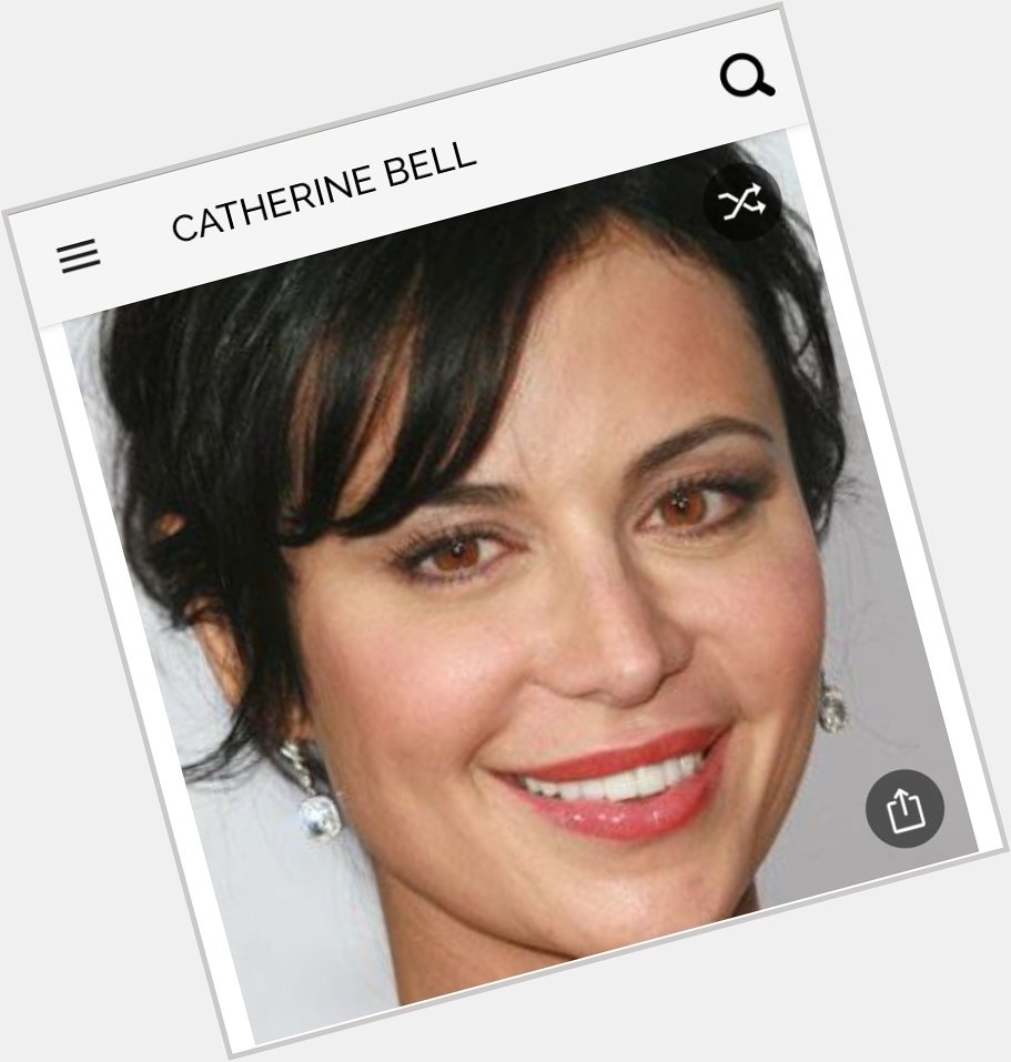 Happy birthday to this great actress.  Happy birthday to Catherine Bell 