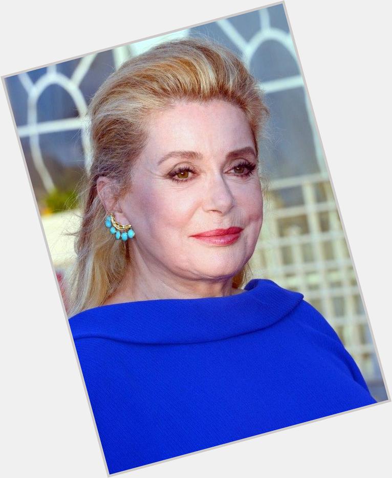 Happy 71st birthday to one of Europes living legends: French actress Catherine Deneuve  