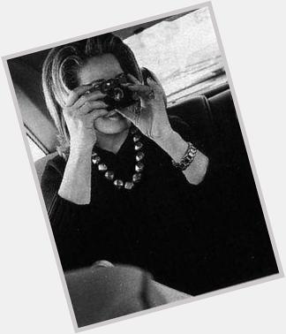 Happy 71st Birthday to todays über-cool celebrity with an über-cool camera: actress CATHERINE DENEUVE 