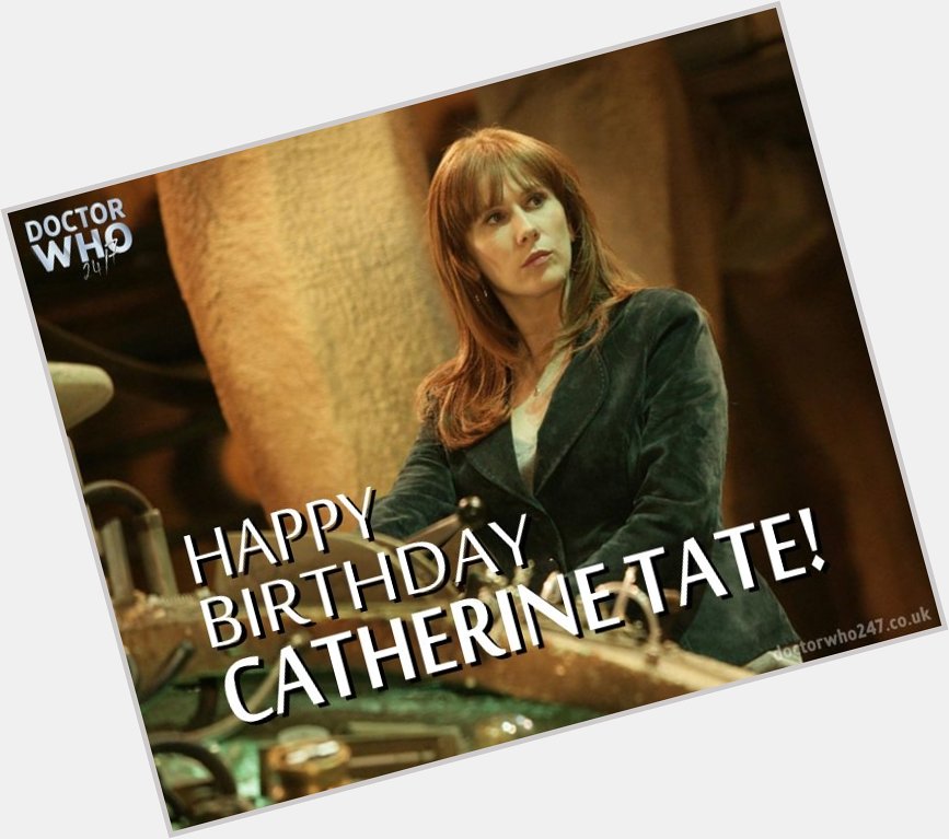 \"Oi, watch it, Earth girl!\" 
Happy Birthday to Catherine Tate AKA Donna Noble! 