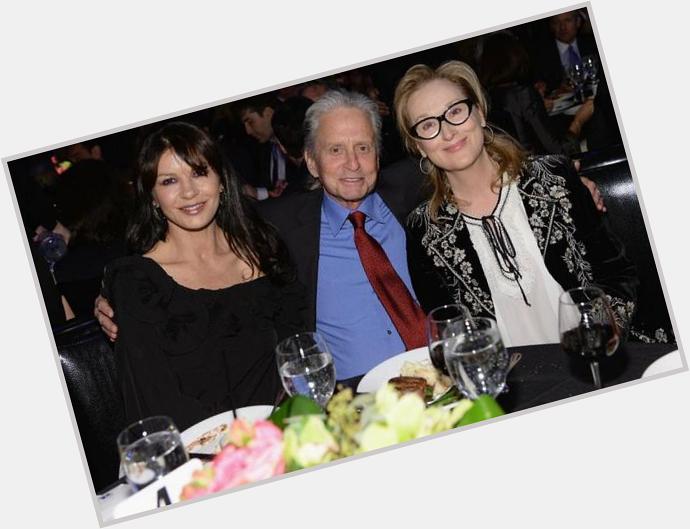 Happy birthday to Catherine Zeta Jones and husband Michael Douglas! 3 Academy Award winners together        