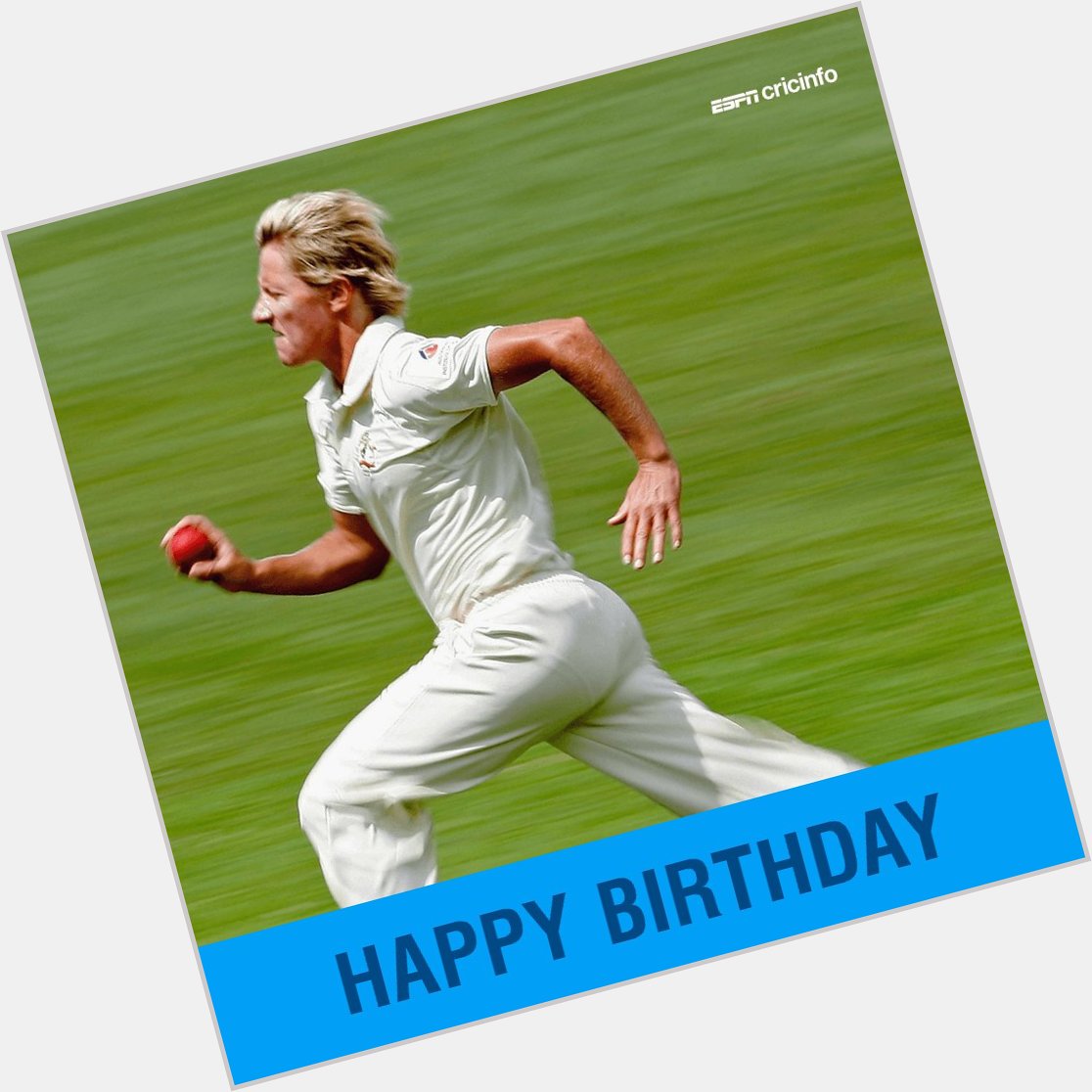  A happy 50th birthday to former Australia fast bowler Cathryn Fitzpatrick 

 