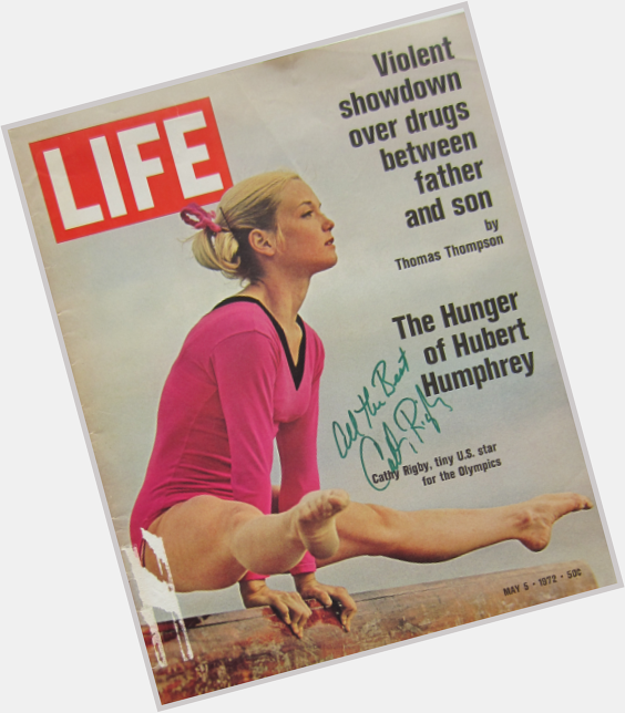 Before Mary Lou & Simone Biles there was Cathy Rigby.  Happy Birthday 