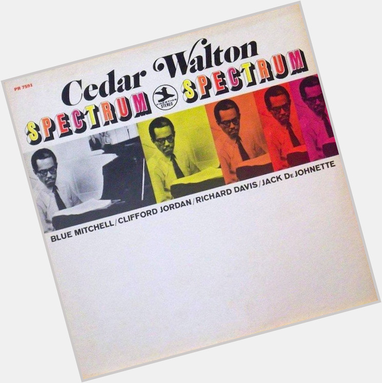 Record Of The Day! Happy Birthday Cedar Walton! 