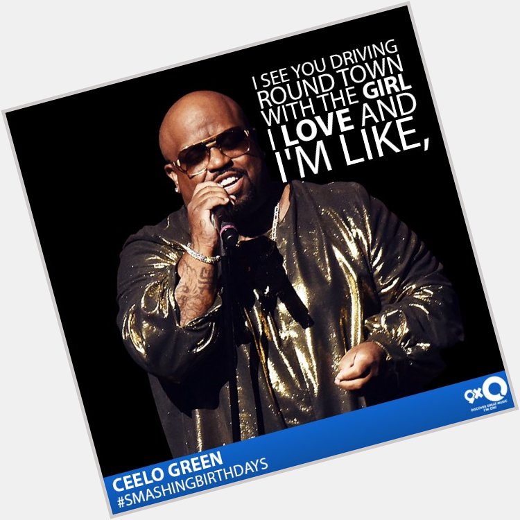 CeeLo Green best known for his soul music celebrates his today!
Happy Birthday CeeLo! 
