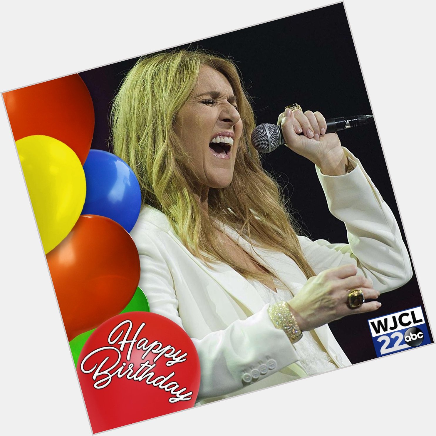 HAPPY BIRTHDAY, CELINE DION!   The iconic singer turns 53 today!   