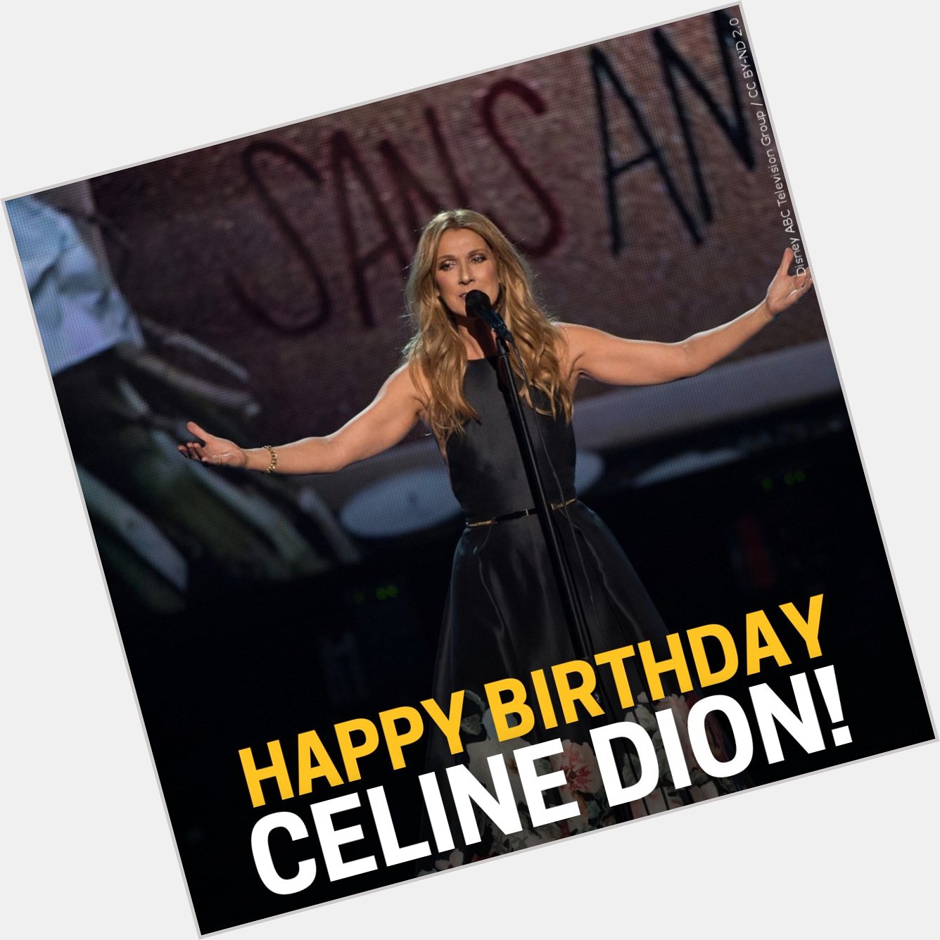 Happy birthday Celine Dion, she turns 55 today! 

What is your favorite Celine Dion song? 