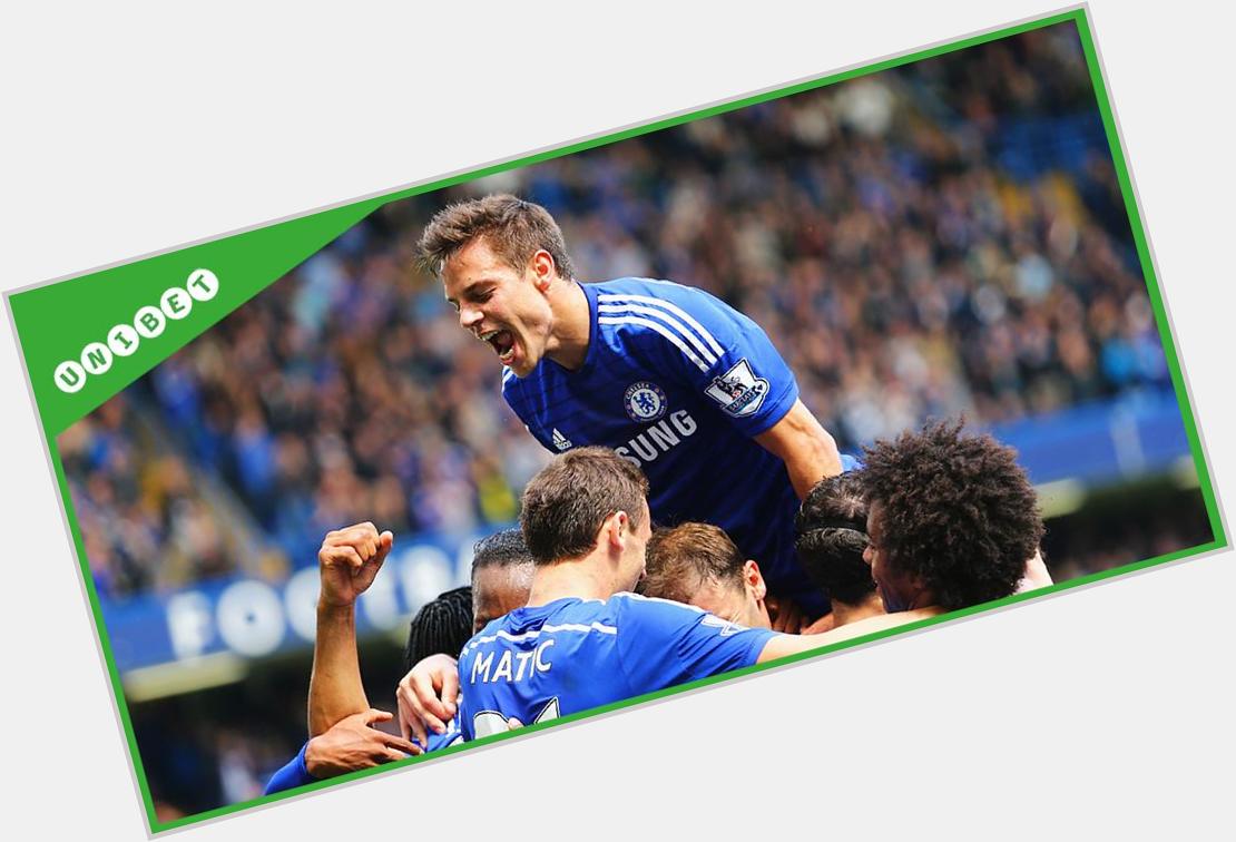 Happy Birthday to full back Cesar Azpilicueta who scored his first goal last week for the blues 