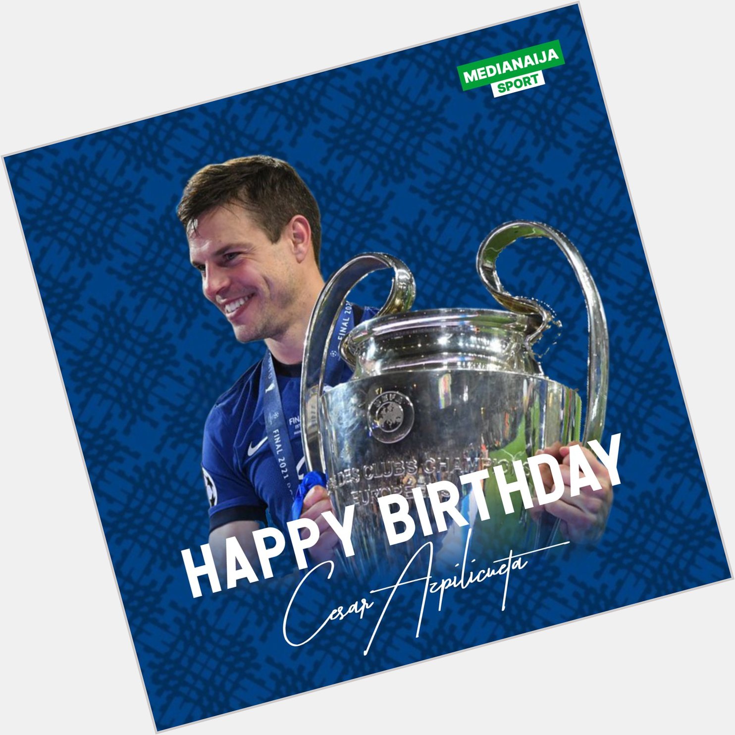 Happy birthday to Chelsea Skipper, Cesar Azpilicueta  