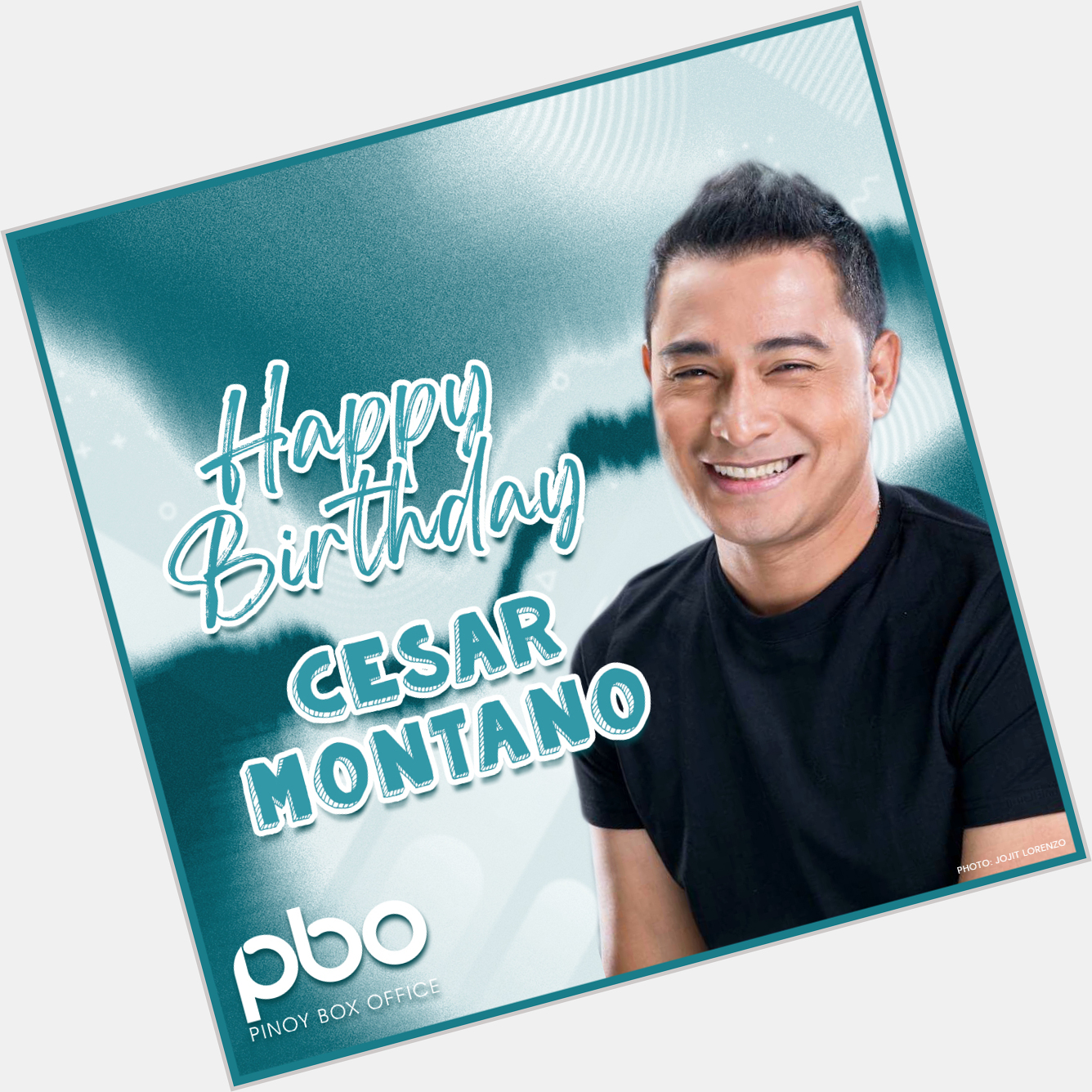 Happy birthday, Cesar Montano! May your special day be amazing just like you! 