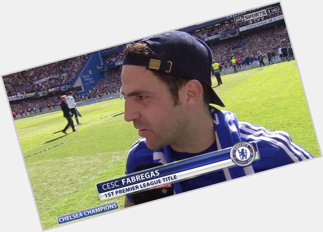 Happy Birthday Cesc Fabregas, 28, finally the owner of one Premier League title. 