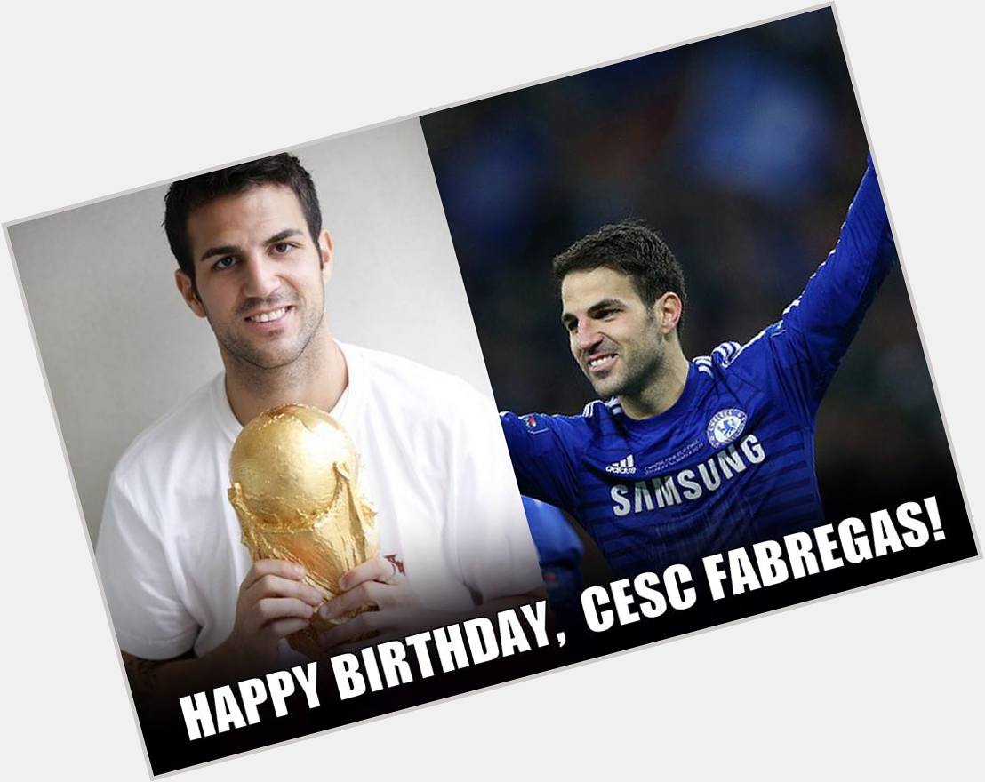 Here\s wishing a very happy 28th birthday to midfield stalwart Cesc Fàbregas. 