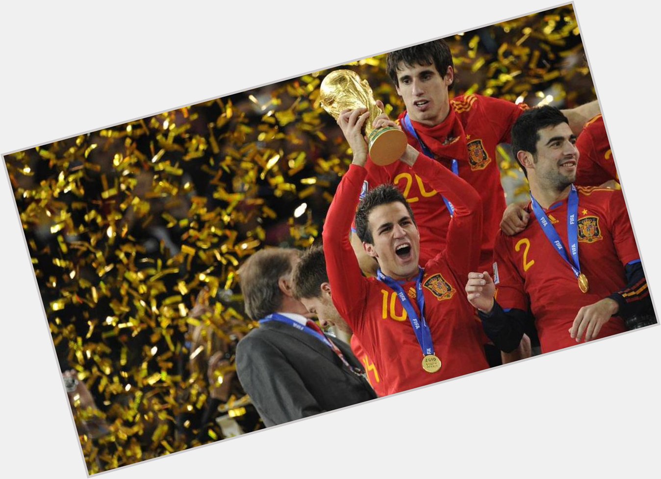 Happy birthday to World Cup and European Cup winner, Cesc Fàbregas 