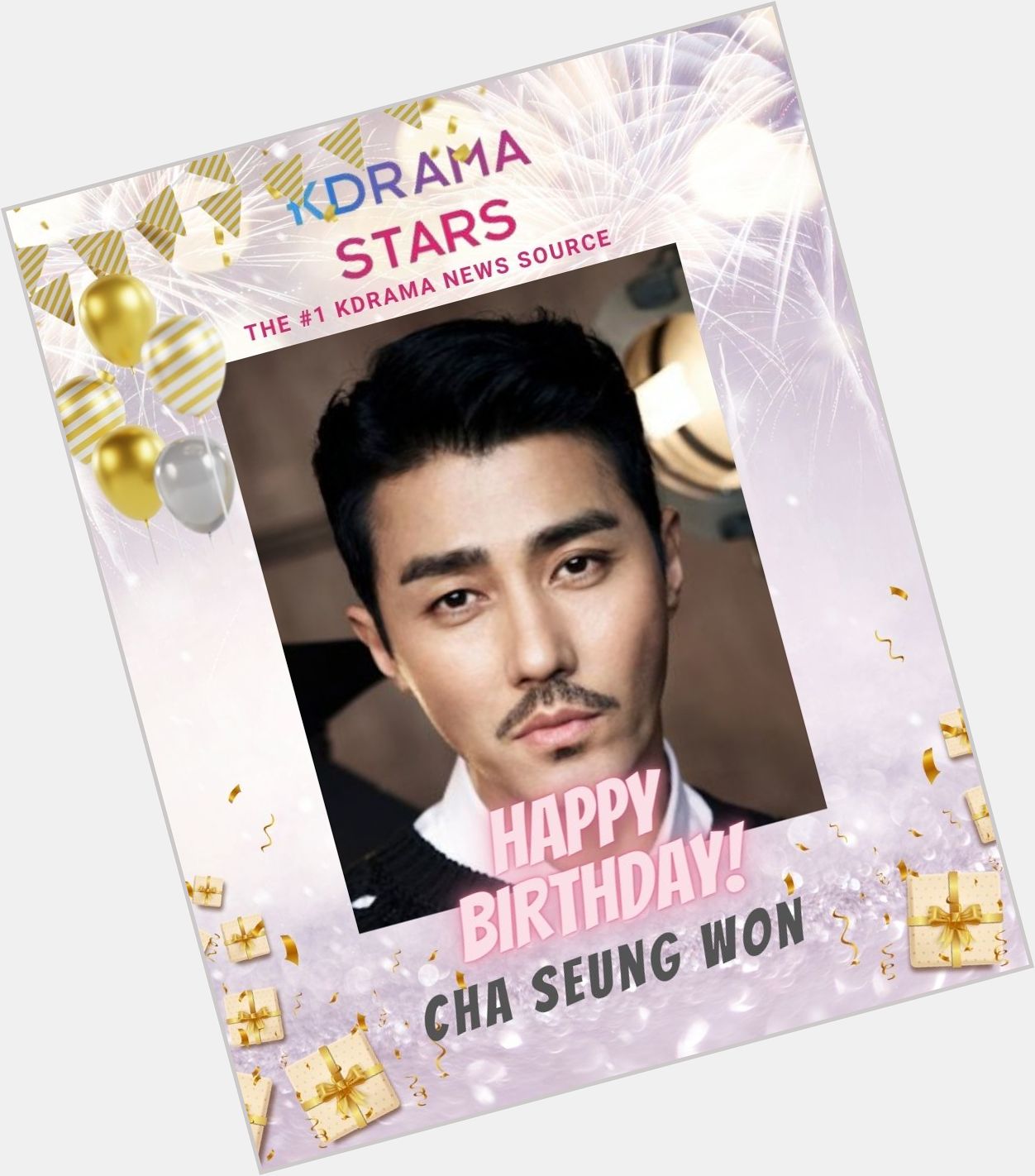 Happy birthday, Cha Seung Won!     