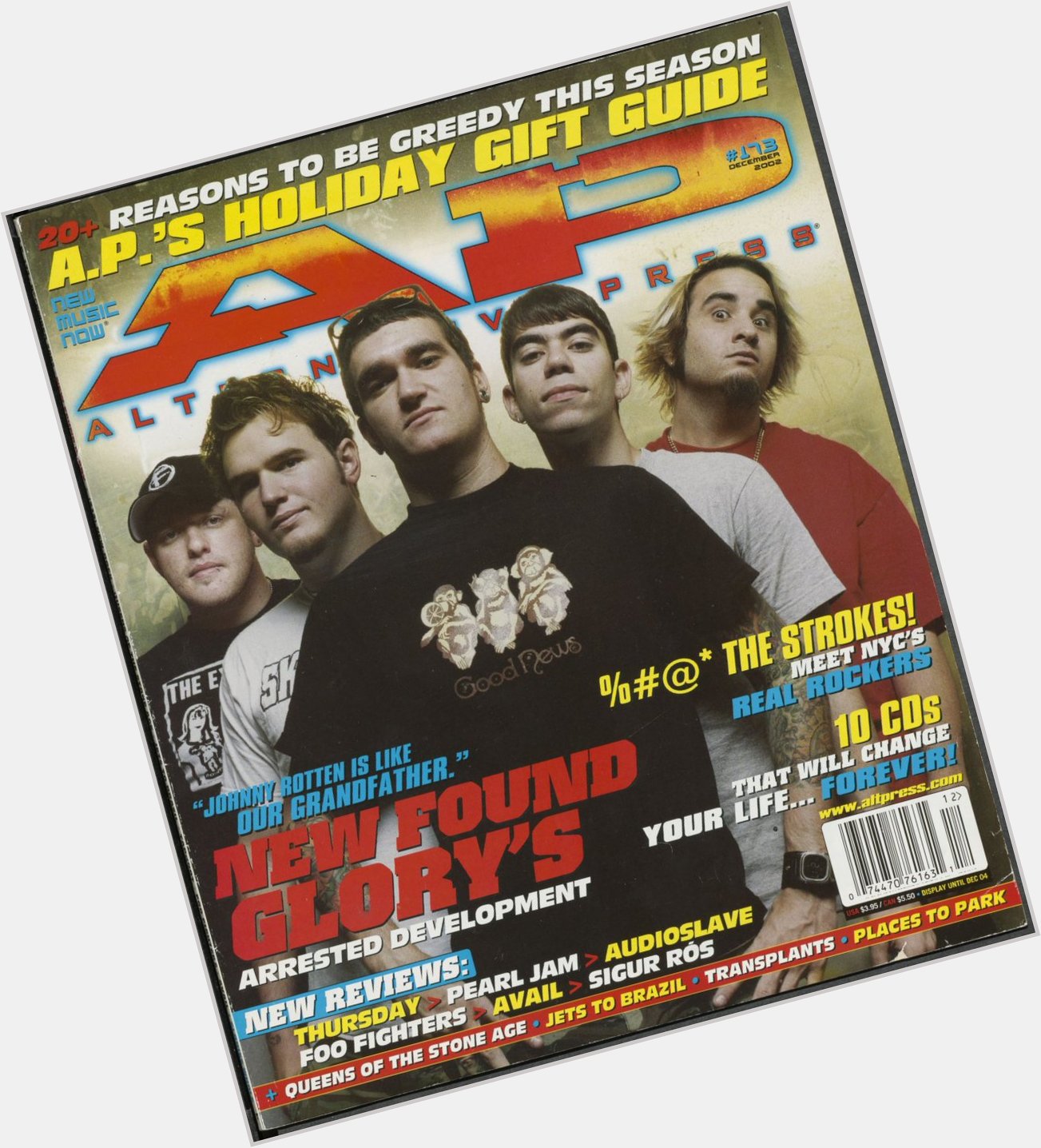 Happy birthday to Chad Gilbert of who appeared on our December 2002 cover! 