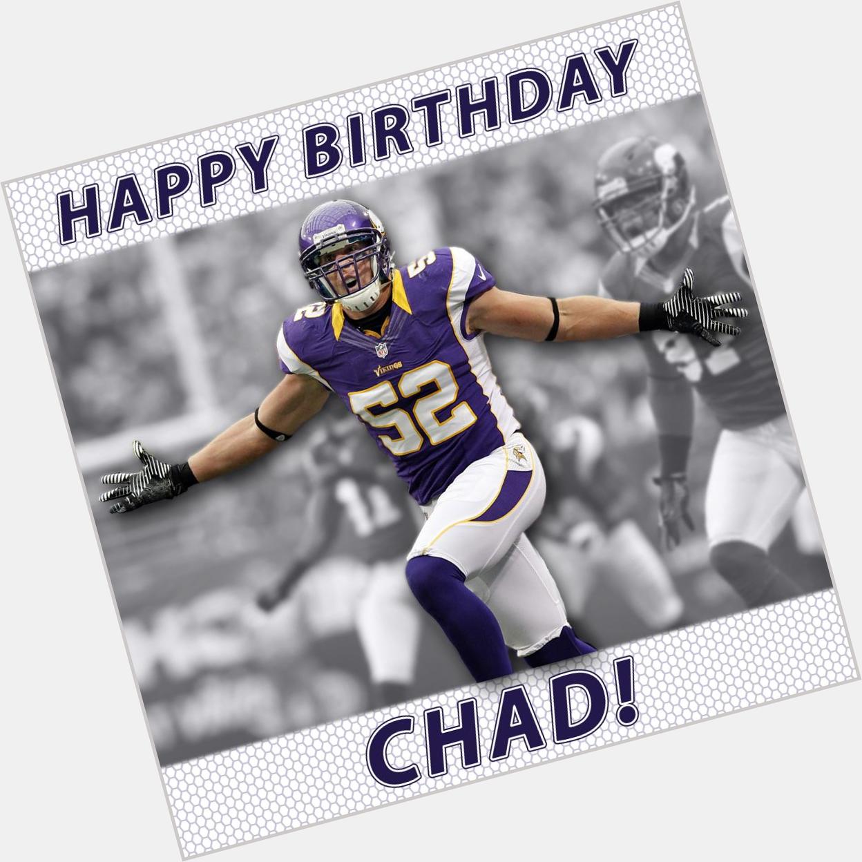 It s LB Chad Greenway s birthday today! Help us wish the 8th-year vet a Happy 32nd with a RT. 