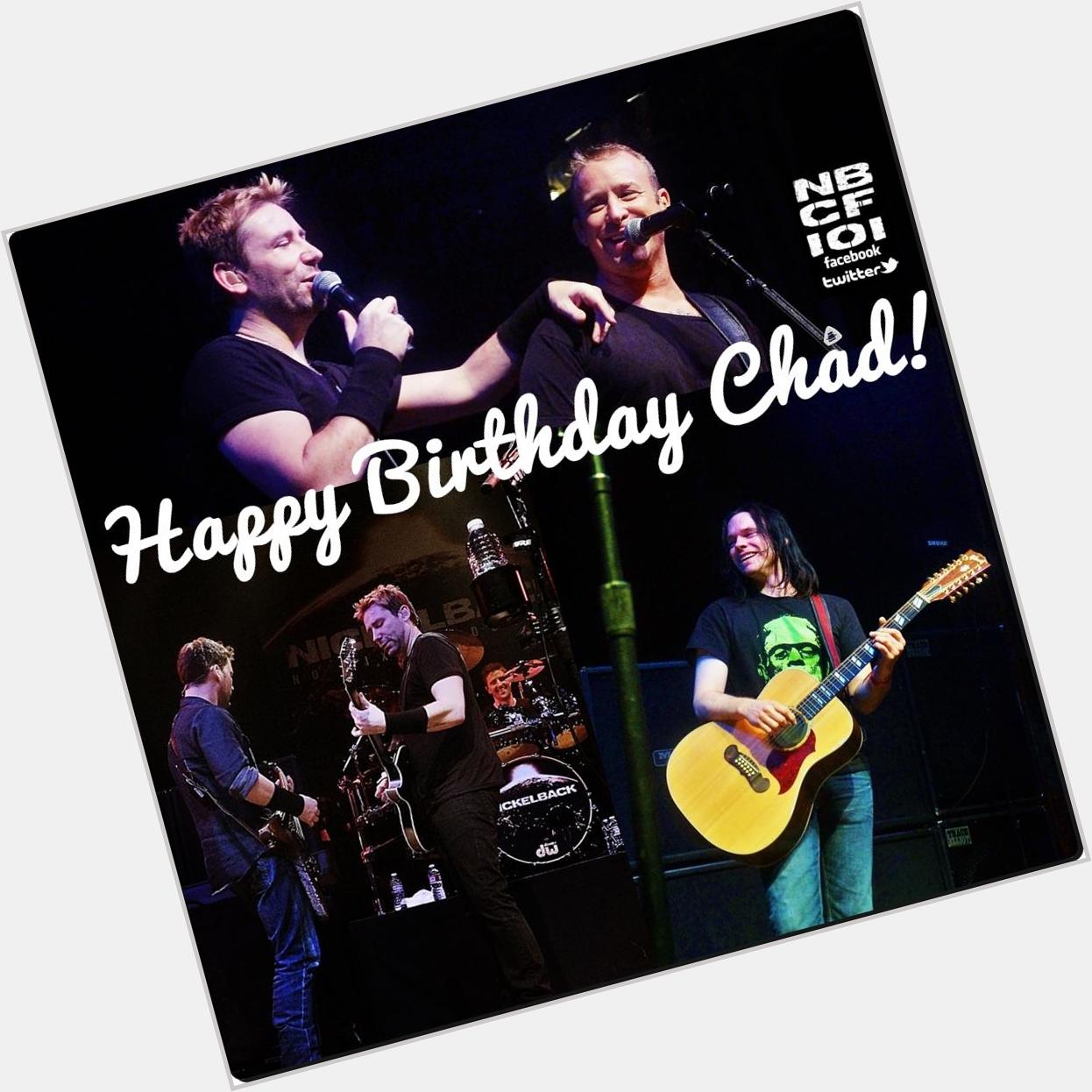      Happy 40th Birthday Chad Kroeger! 