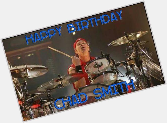 Happy Birthday Mr.Chad Smith! 