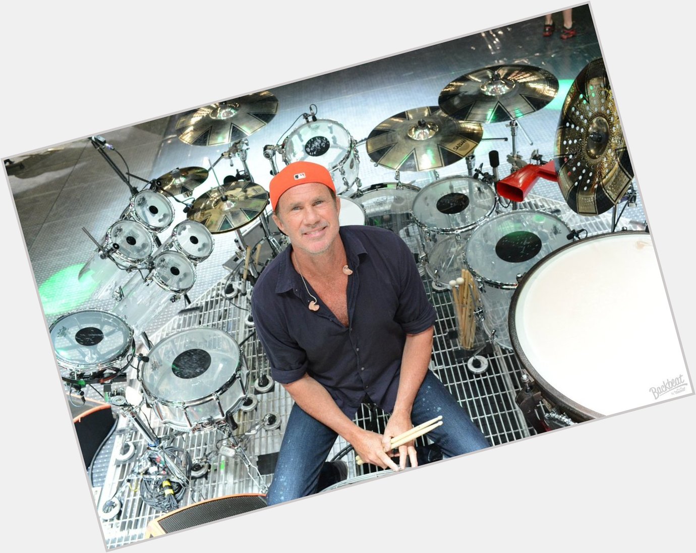 Happy birthday to Chad Smith of Red Hot Chili Peppers!   