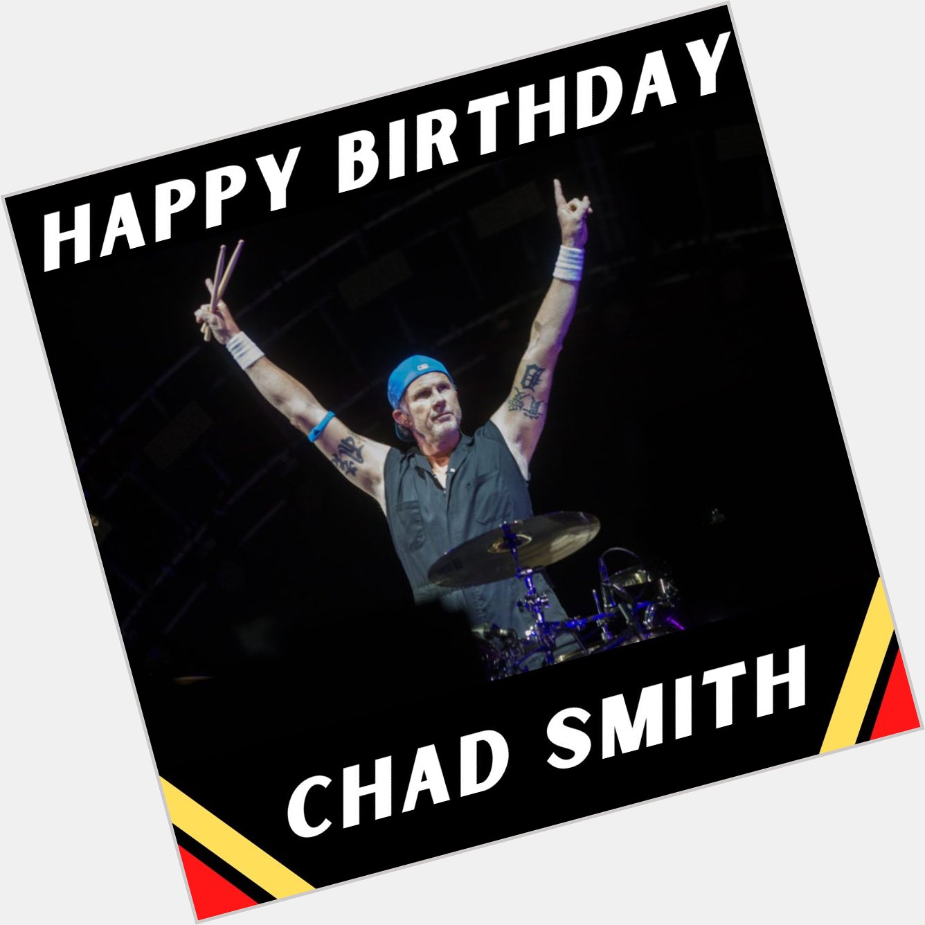 Wishing a happy birthday to Red Hot Chili Peppers legend Chad Smith   Photo by Santiago Bluguermann/Getty Images 