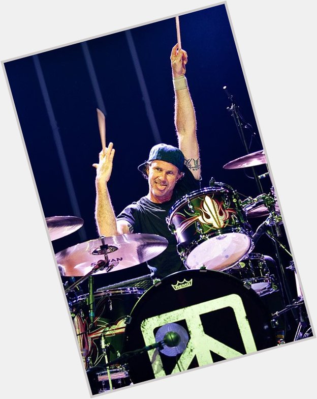 Happy birthday to the drummer, Chad Smith 