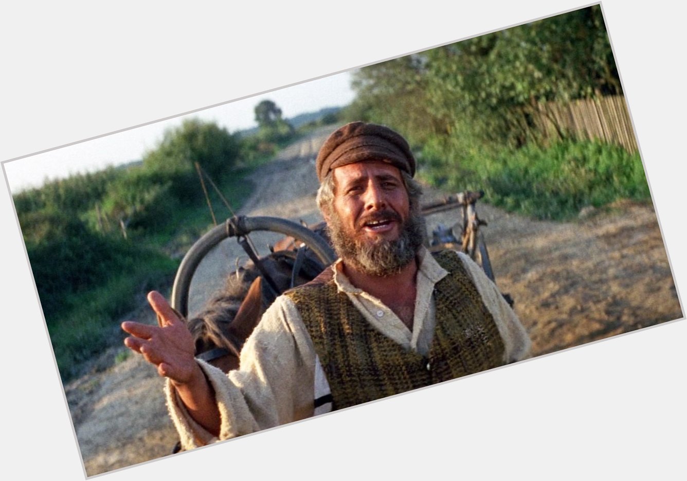 Happy Birthday, Tevye!

(Chaim Topol, born this day, September 9, 1935) 