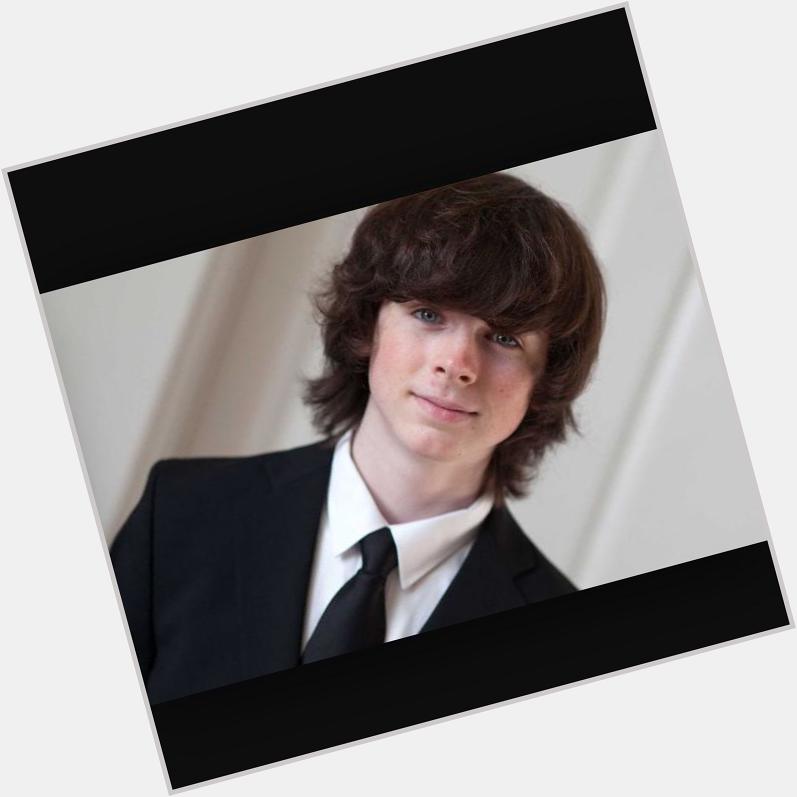 Happy birthday Chandler Riggs you an amazing actor! We love you!!    